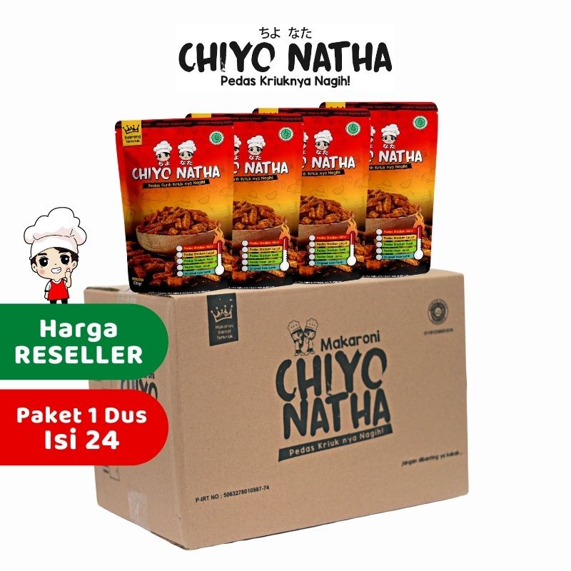 

Paket MURAH RESELLER 1 Dus (isi 24) Basreng Chiyo Natha Makanan Ringan Cemilan Pedas Kriuk