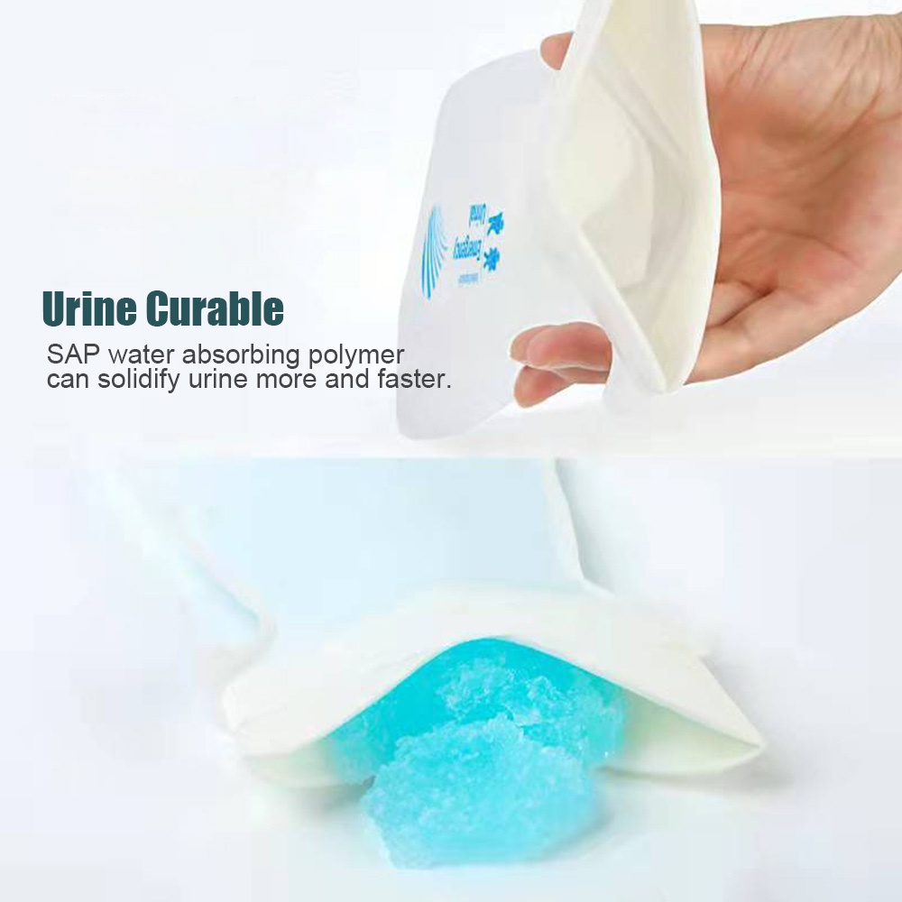 4pcs Luar Ruangan Darurat Kantong Urin 700ml Darurat Dalam Perjalanan Toilet Handphone Portable Urinal Bag Perempuan Bayi Laki-Laki Muntah Bag