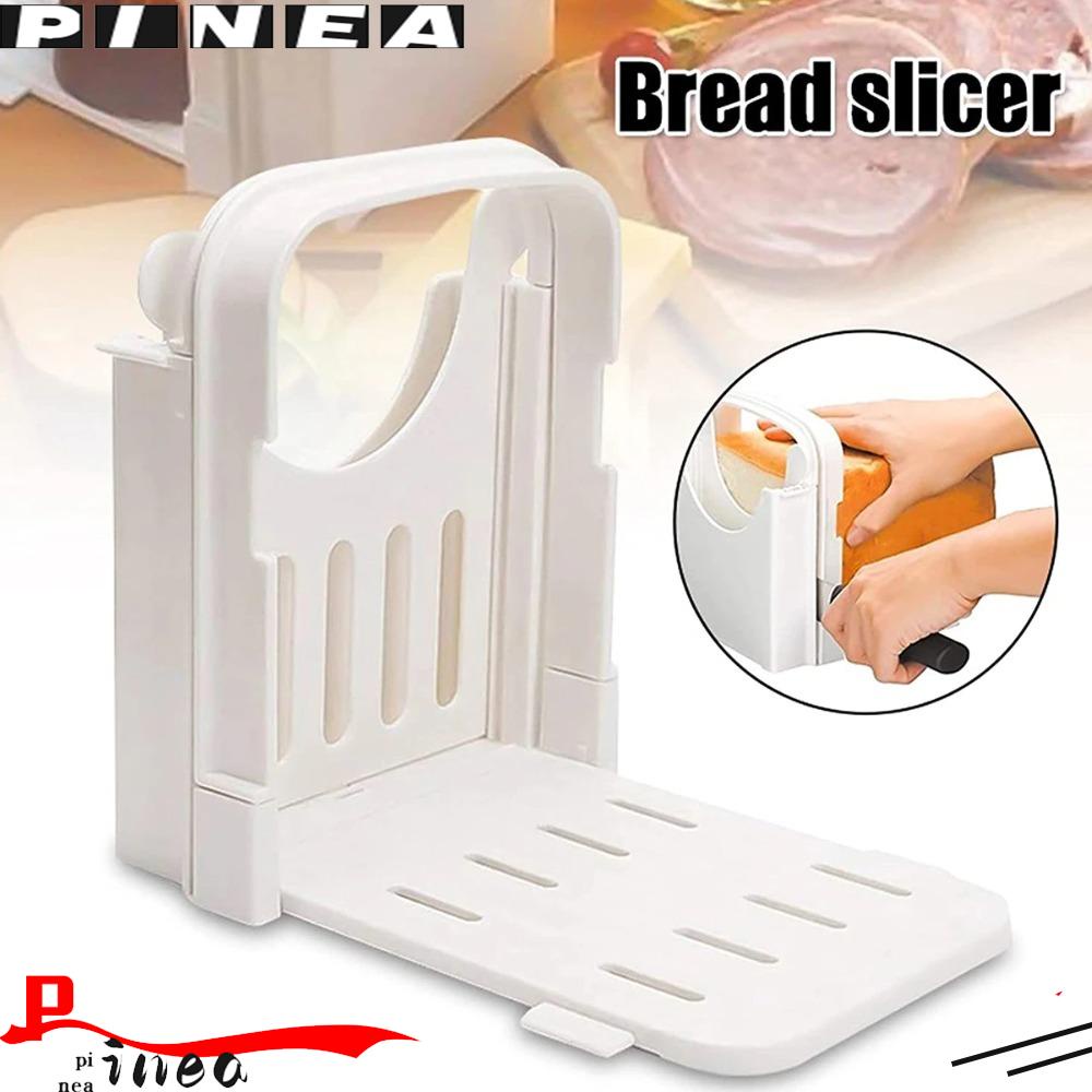 Roti Bakar Nanas Bread Slicer Dapur Plastik Stand Professional Loaf Cutter Rack