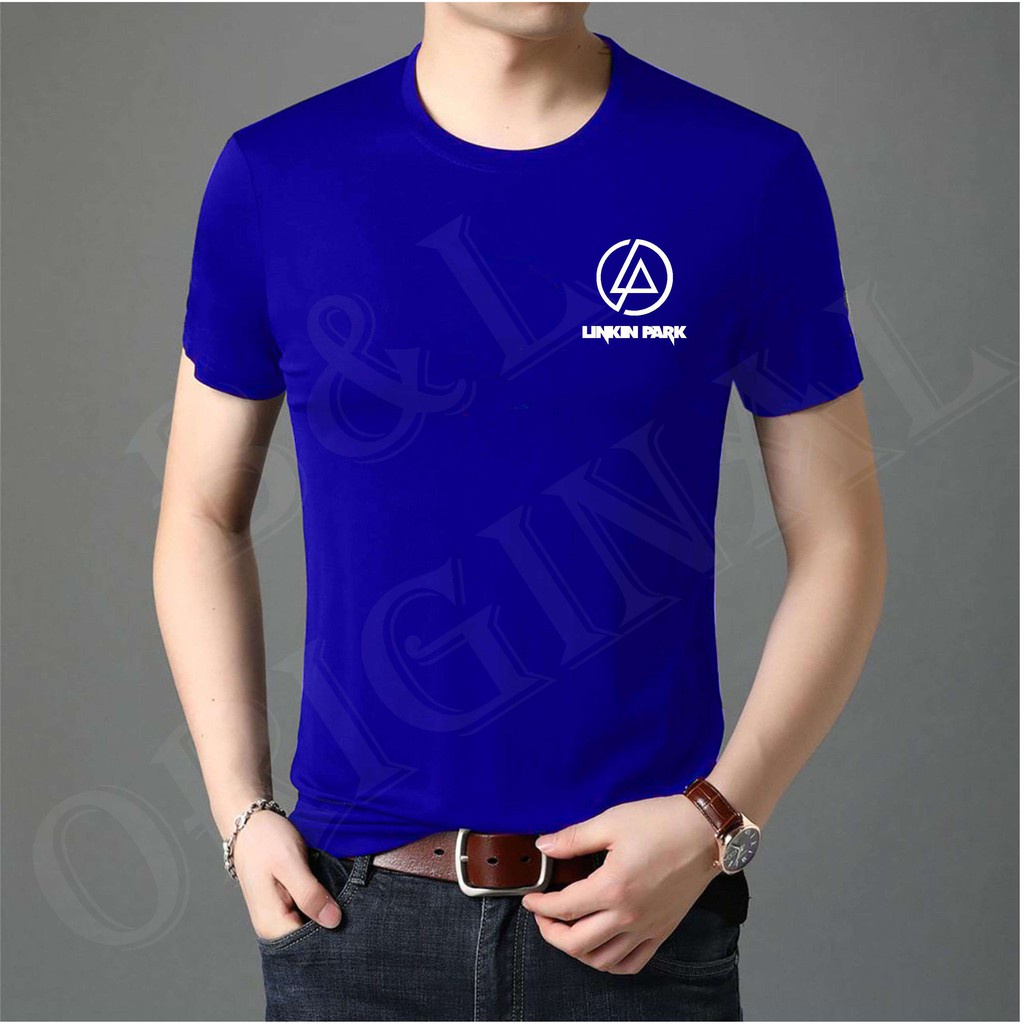 Bisa Bayar Di tempat/ BS//TERLARIS//BAJU KAOS LP TANGAN PENDEK PRIA DAN WANITA//GOOD QUALITY