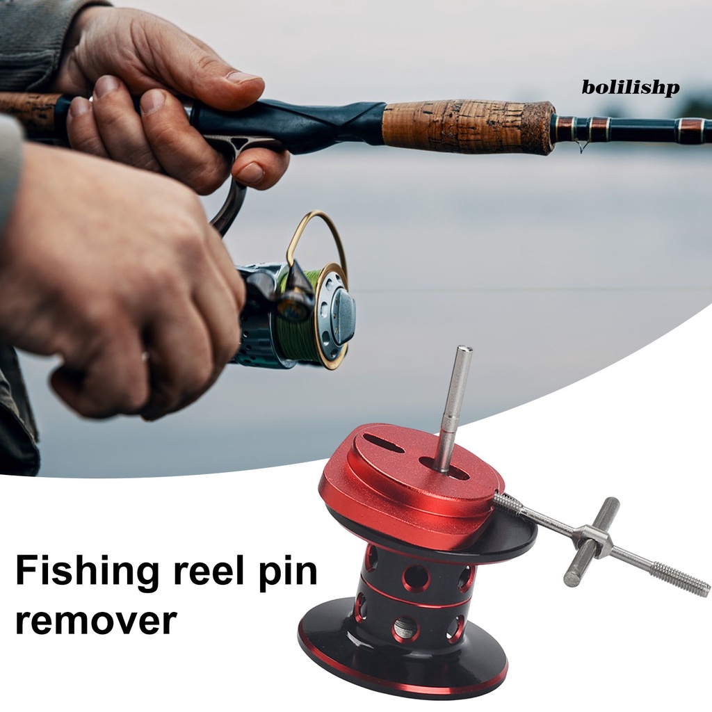 Bo-anti Gores Kecil Ringan Aluminium Alloy Reel Bearing Remover Gulungan Pancing Bongkar Pasang Alat Pemeliharaan Peralatan Memancing