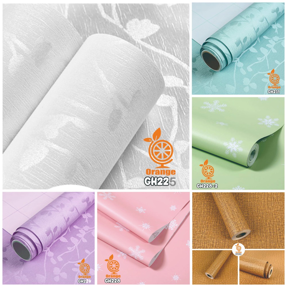Wallpaper Sticker ORANGE GH 224-231