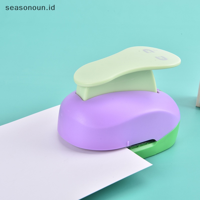 Seasonoun Scrapbook Punches Earrings Card Punch Cutter Kerajinan Belacu Pring DIY Craft.