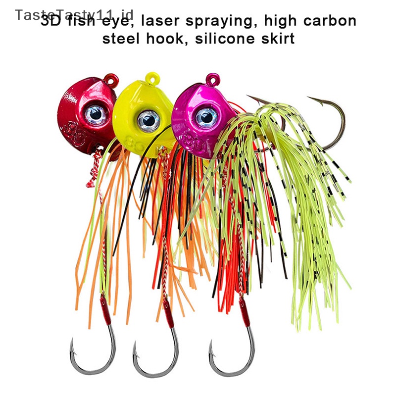 Tastetasty fishing hook Deep sea fishhook 40g-100g Kepala Perahu Pengait Kepala Pancing.