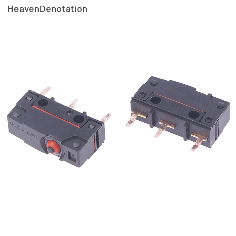 [HeavenDenotation] 2pcs Micro Switch D2SW-P2D Limit Travel Switch Tahan Air Dan Debu HDV