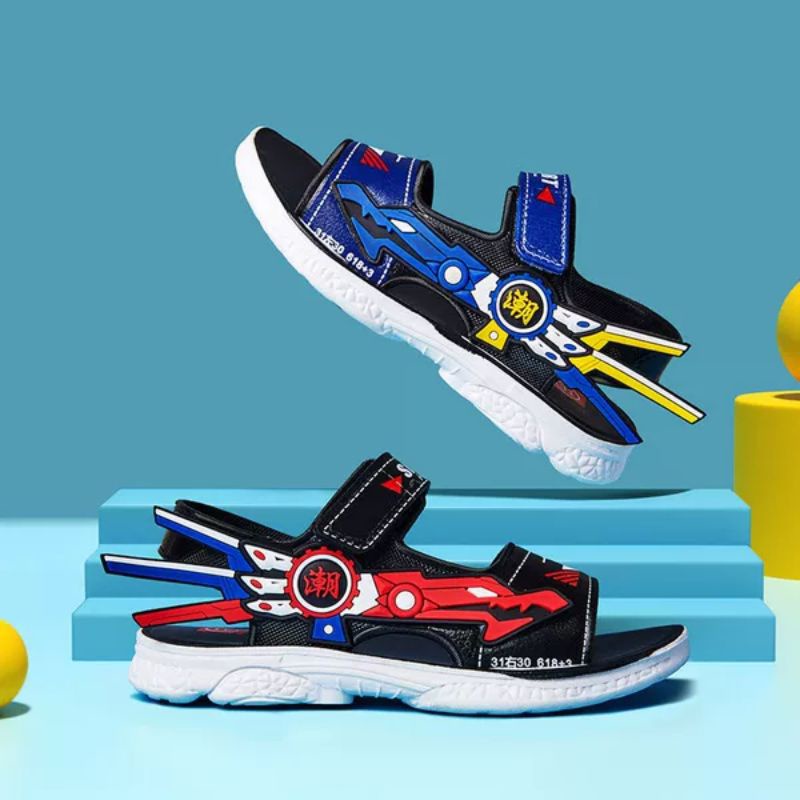 AUFAA SEPATU SANDAL ANAK LAKI IMPORT THAILAND /GUNDAM 31