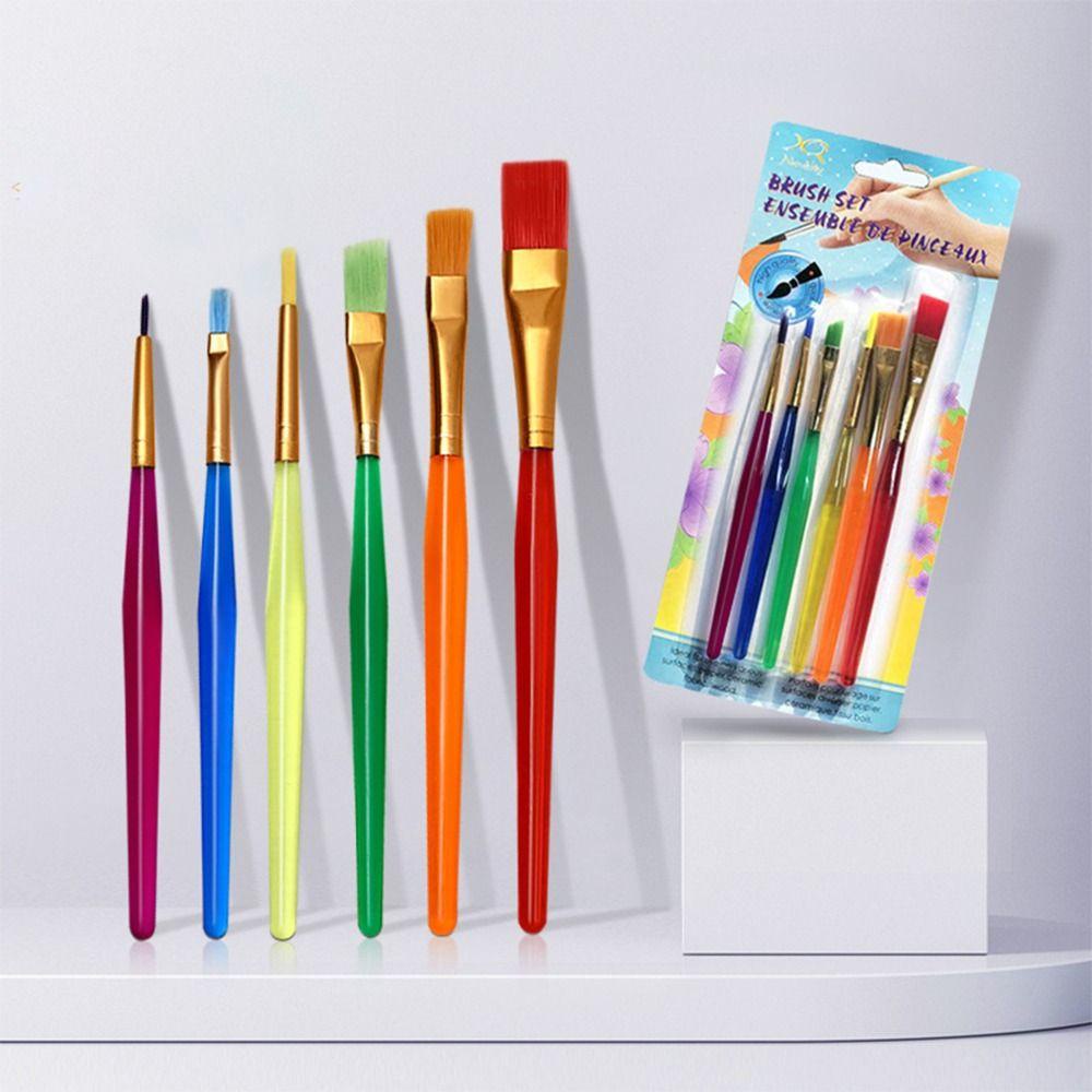 Lanfy Art Paint Brushes Profesional Anak Menggambar Alat Tulis Cat Air Siswa Painting Kits