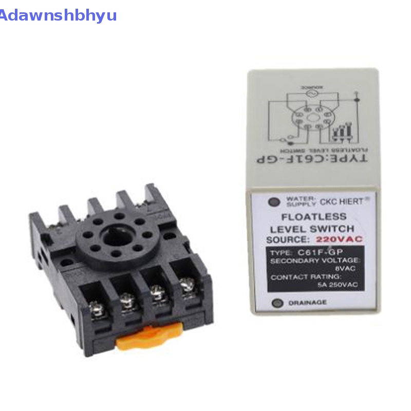 Adhyu C61F-GP AC220V Level Relay Floatless Level Switch Level Controller Dengan Base ID