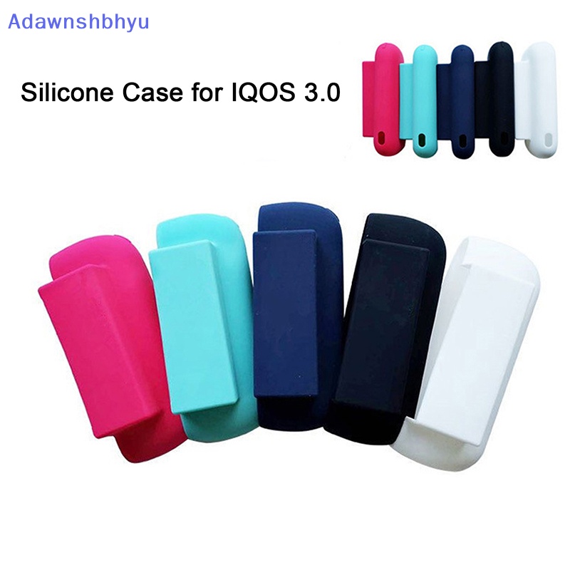 Adhyu Kantong Case Pelindung Penutup Samping Bahan Silikon Twill Halus Untuk IQOS 3.0 Outer Case ID