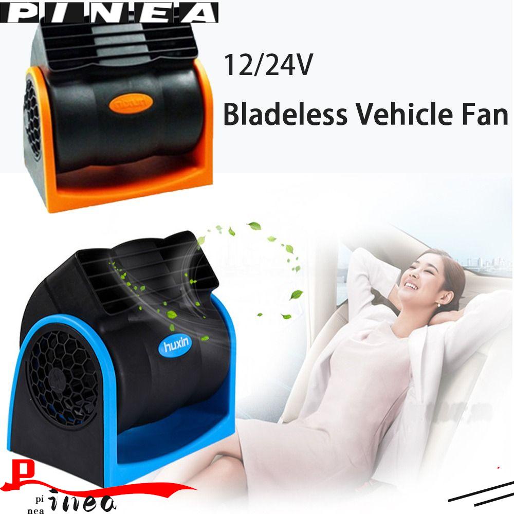 PINEAPPLE Car Air Fan Durable Mini Air Conditioning Bladeless Vehicle&amp;Truck Cooling Air Fan