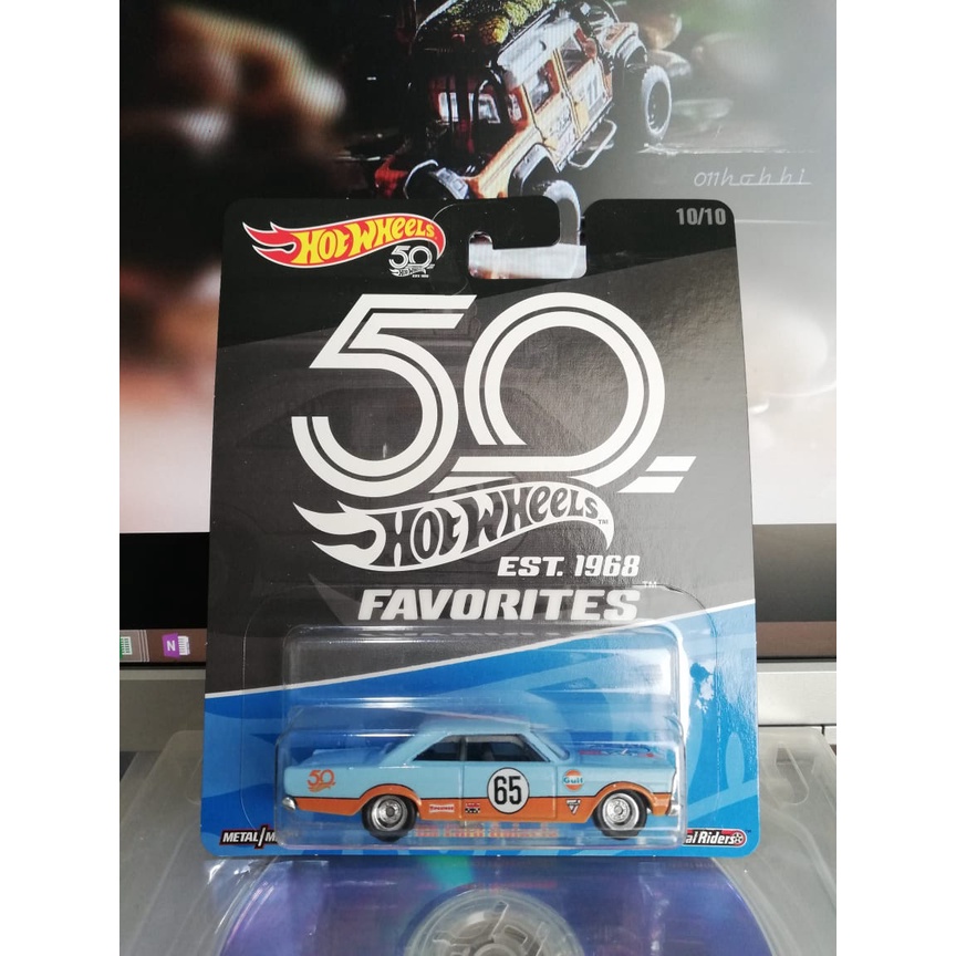 HOT WHEELS 65 FORD GALAXIE 50TH FAVORITES