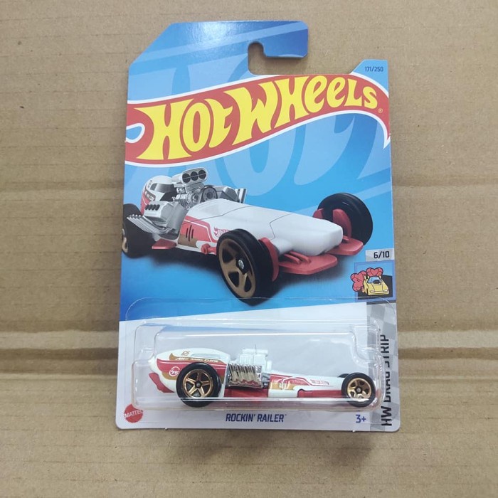 Hotwheels Rockin Railer Putih - Lot H 2023