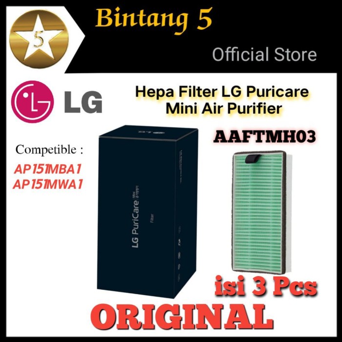 HEPA FILTER LG MINI AIR PURIFIER AAFTMH03 LG PURICARE Mini ORIGINAL