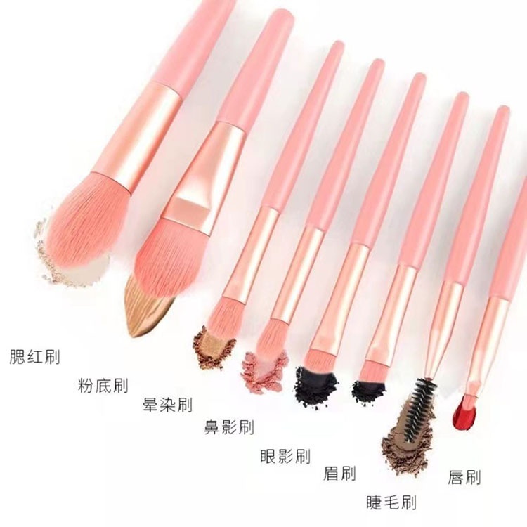 Brust Set kuas Makeup HIJAU Berkualitas tinggi bedak concealer portabel, set kuas riasan kecantikan 20134 rambut lembut, riasan mata, alat riasan