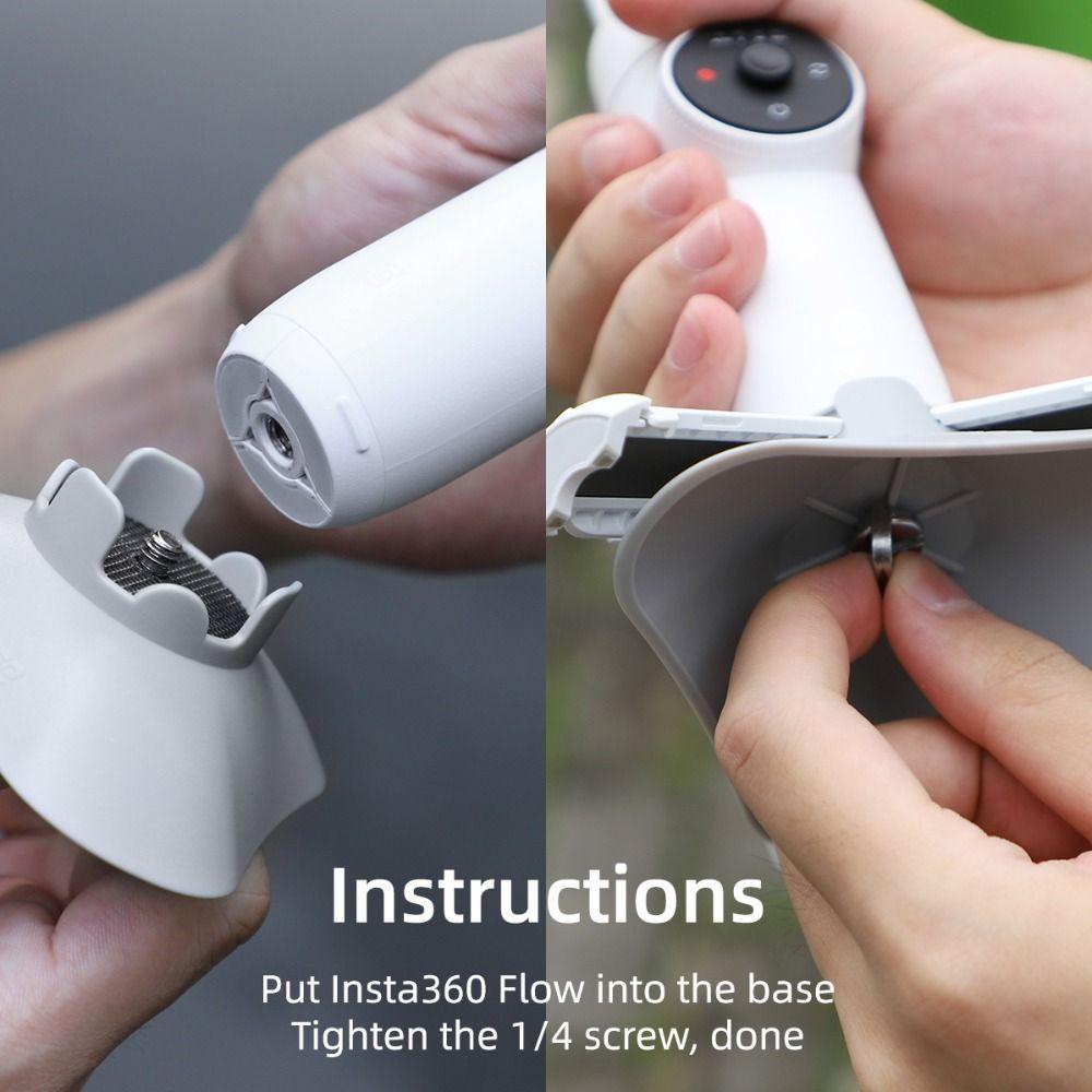 TOP Support Base New Desktop Stabilizer Tripod Holder Untuk Insta360 Flow