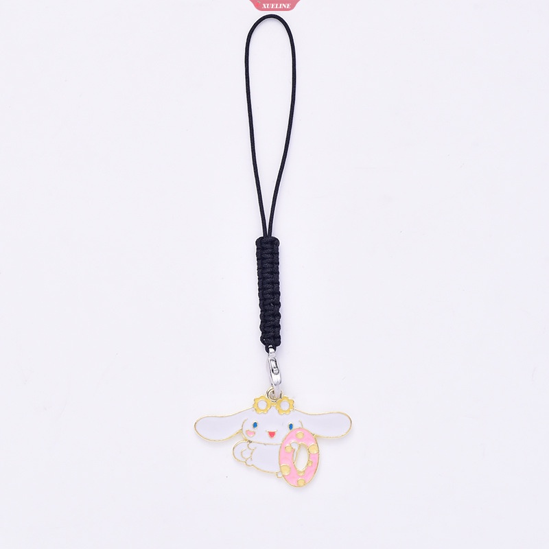 Sanrio Cinnamoroll Purin Gantungan Kunci Tas Liontin Ponsel Couple Aksesoris Tali [ZXL]