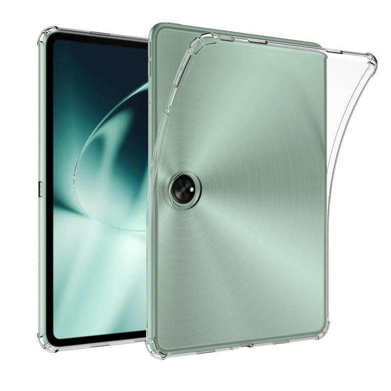 Tablet Case Untuk OPPO Pad2 Pad2 Tebal Shockproof TPU Silikon Lembut Penutup Belakang HD Tempered Glass Blu-ray Pelindung Layar Untuk OPPO Pad2 2023