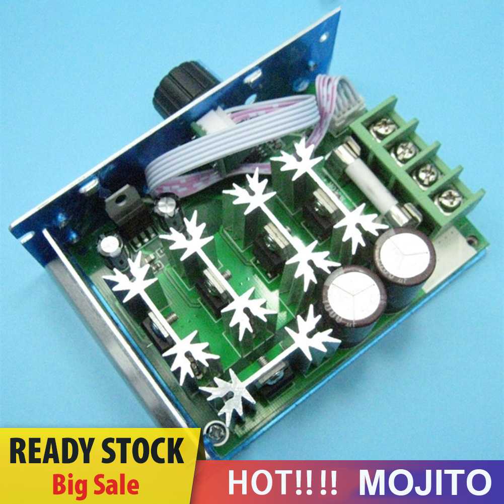 12-50v DC Brush Motor Speed Controller 1500W Max 30A Motor Gubernur Dengan Saklar