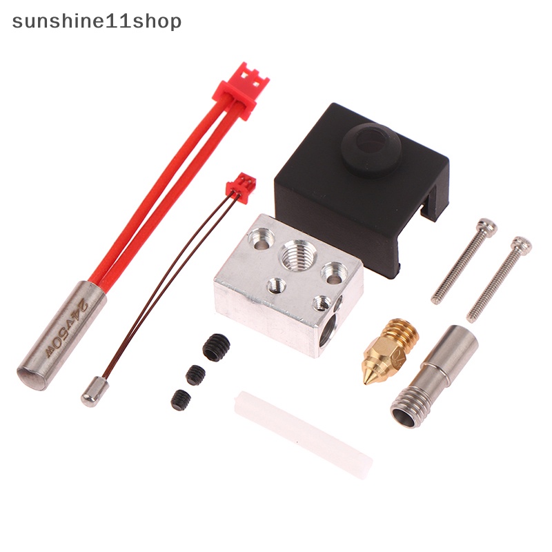 Sho High Temperature Pro Heag Block Kit Untuk Printer Ender-3 S1 CR-10 Smart Pro N