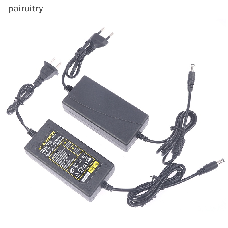 Prt Desktop Inverter Variable Frekuensi Power Supply AC Baru 100V-240V 60W Converter 12V 5A DC Plug Power Supply Adapter PRT