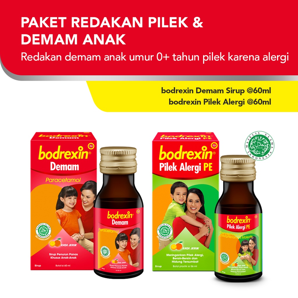 Paket Bodrexin Redakan Pilek & Demam Anak [Exp : 09.2025]