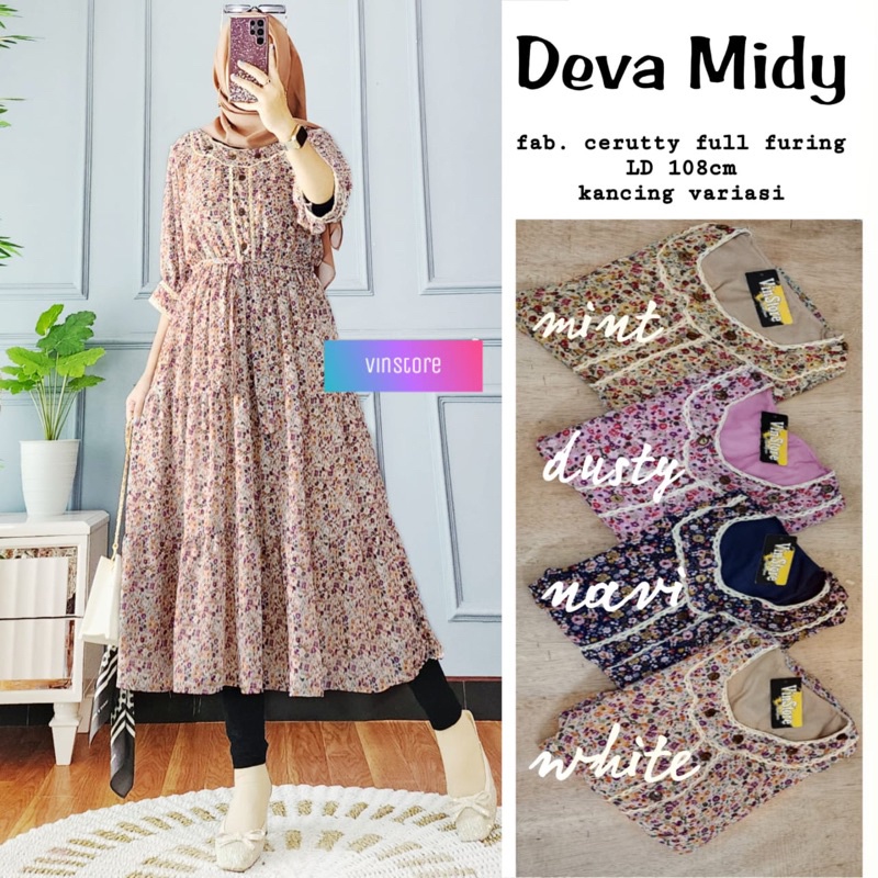 DEVA MIDY ORI VINSTORE | Midi Ceruty full furing