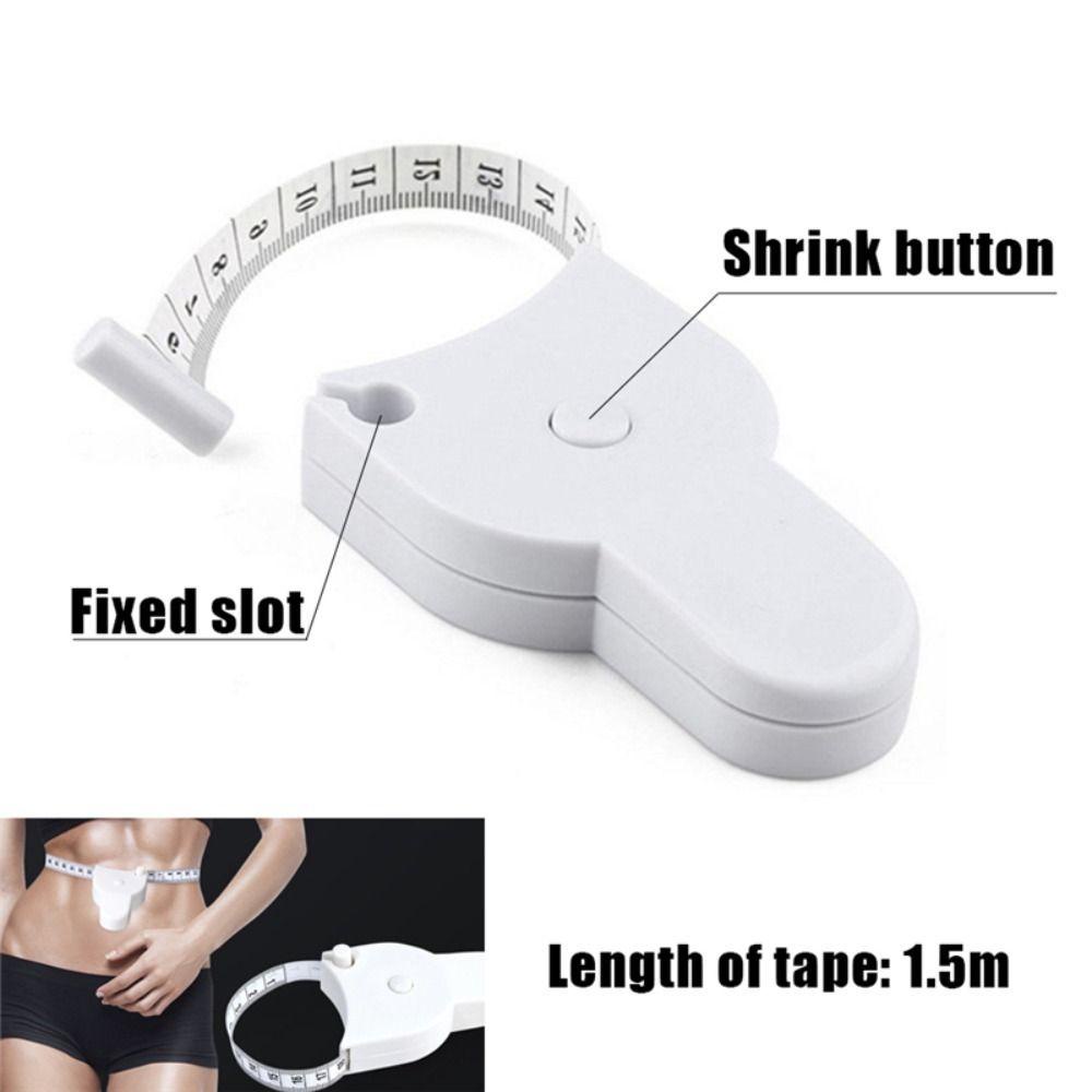 Lanfy Tape Measure Telescopic 1.5M /60 Inch Soft Tape Film Meteran Pengukur Badan Tape