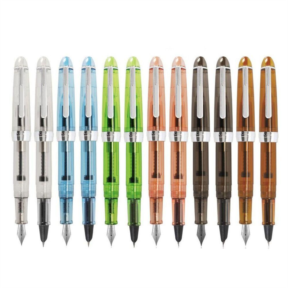 Mxbeauty 992pen Air Mancur Perlengkapan Kantor Warna-Warni Alat Tulis Sekolah Klip Perak 0.5mm Mahasiswa Fountain Pen