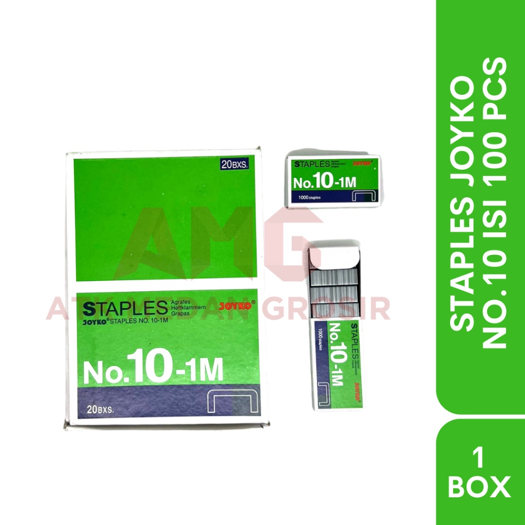 

STAPLES NO.10 JOYKO MURAH PER BOX KECIL (ANAK HEKTER)