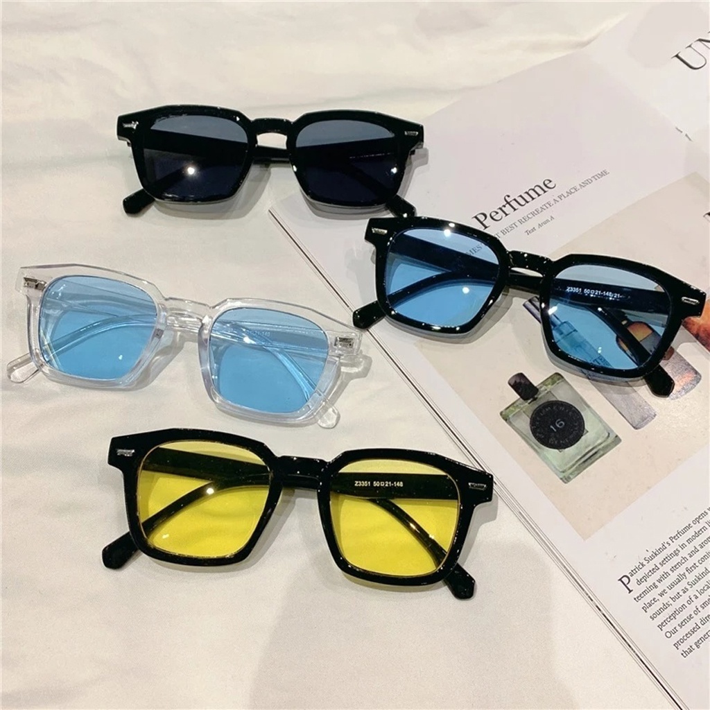 ❤️GTB❤️ Kacamata Hitam Wanita Pria Optik Anti Sunglass Dengan Fashion Sunglasses Kacamata Hitam G041