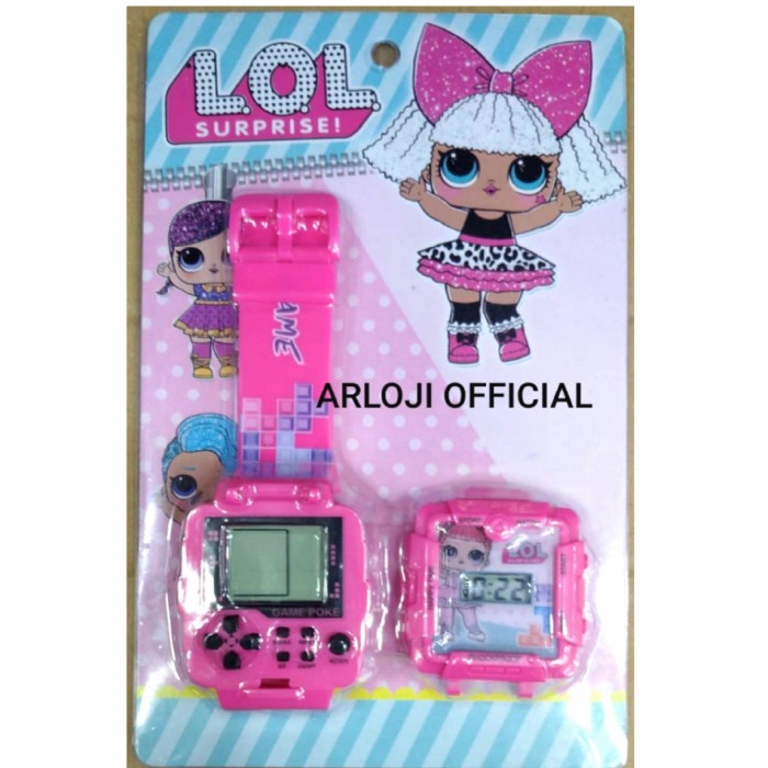 Jam tangan digital plus Game - Spiderman