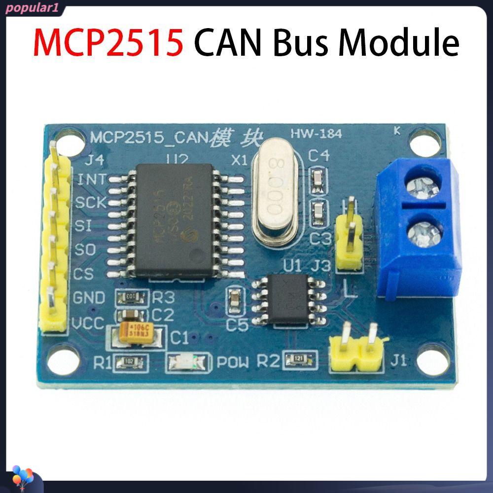 Populer 2pcs MCP2515 Bisa Modul Bus Baru Untuk Papan PCB Arduno Protokol SPI