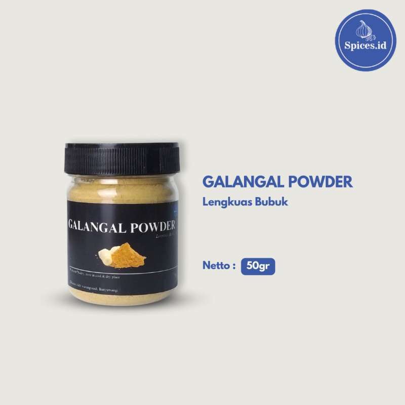 

MJM Bumbu Dapur Laos Bubuk - Bubuk Alpina Galanga Powder - Premium Quality
