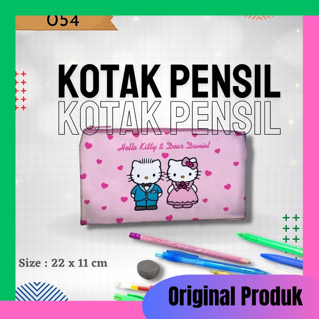 

Tempat Pensil, Kotak Pensil 054 gambar Hello Kitty Serbaguna Murah Dan Kualitas Terjamin , Original Produk Bahan Tebal