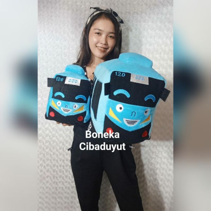 Boneka Tayo Bordir Bagus - sedang