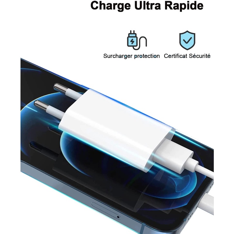 5v 1A Tahan Lama EU Plug USB Charger/Praktis Portable Oval Quick Charging Travel Plug/Universal Tablet Laptop Ponsel Charging Adapter/3C Aksesoris