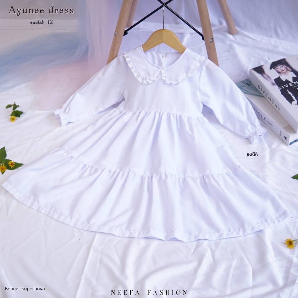 GAMIS ANAK SUSUN KOMBINASI RENDA BAHAN SUPERNOVA WOLFIS UNTUK USIA 2-3TH, 4-5TH, 6-7 TH