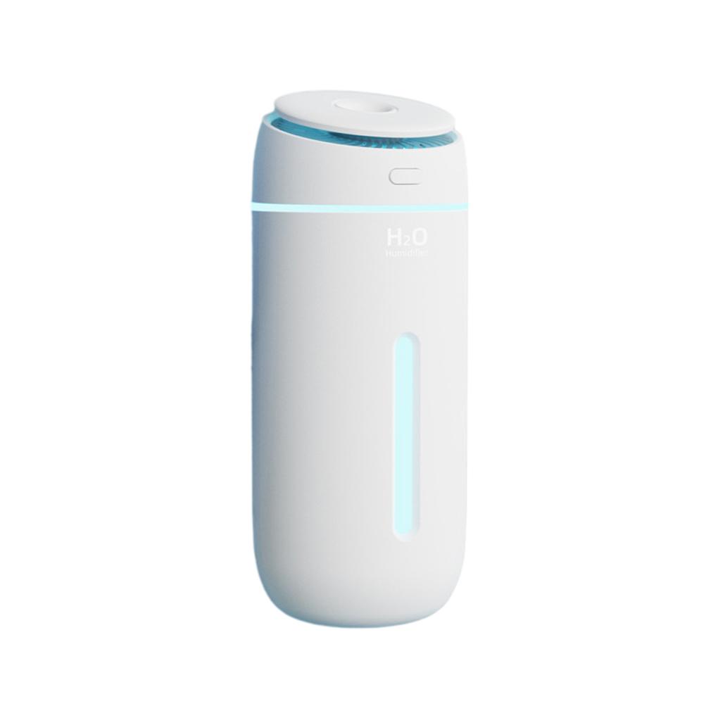 Abs Humidifier Udara 2gear Adjustable Anti Bocor 400ml Silinder Tombol Kontrol Kamar Tidur Mobil Pengharum Mist Maker