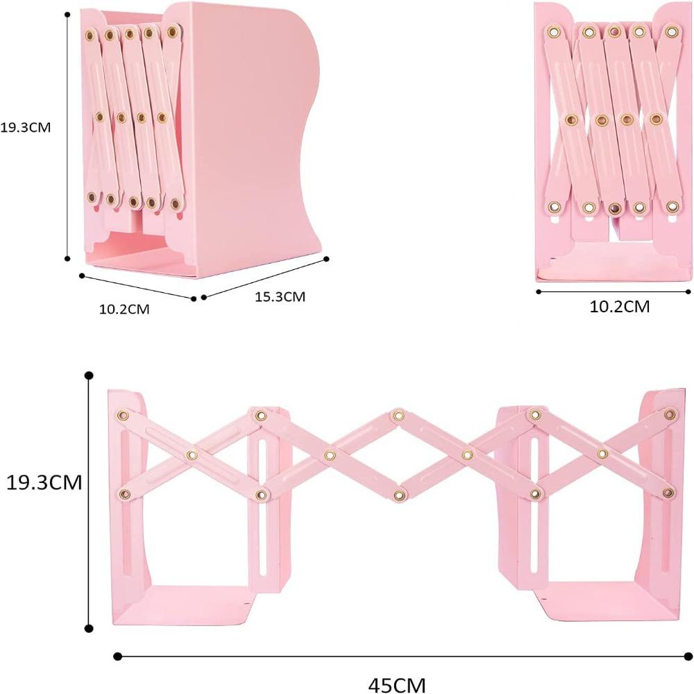 Pineapple Bookends Adjustable Desk Organizer Stand Buku Multifungsi Serbaguna