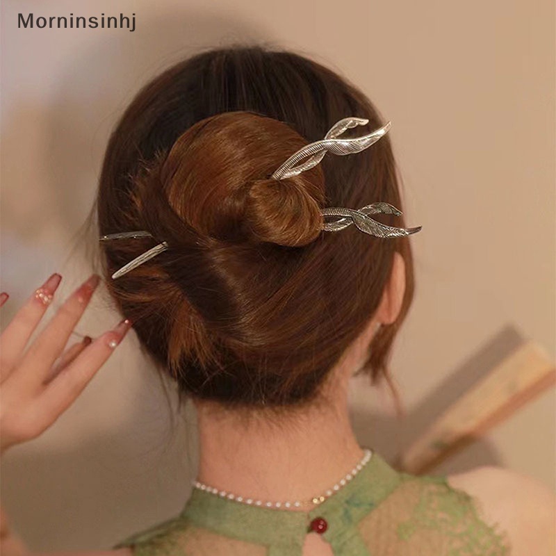 Mornin Baru Cina Retro Fishtail Jepit Rambut Untuk Wanita Gadis Gaya Kuno Bola Sederhana Jepit Rambut Hiasan Rambut id