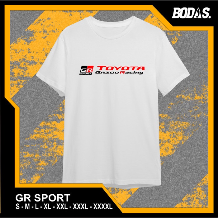 KAOS DISTRO LOGO OTOMOTIF GR SPORT