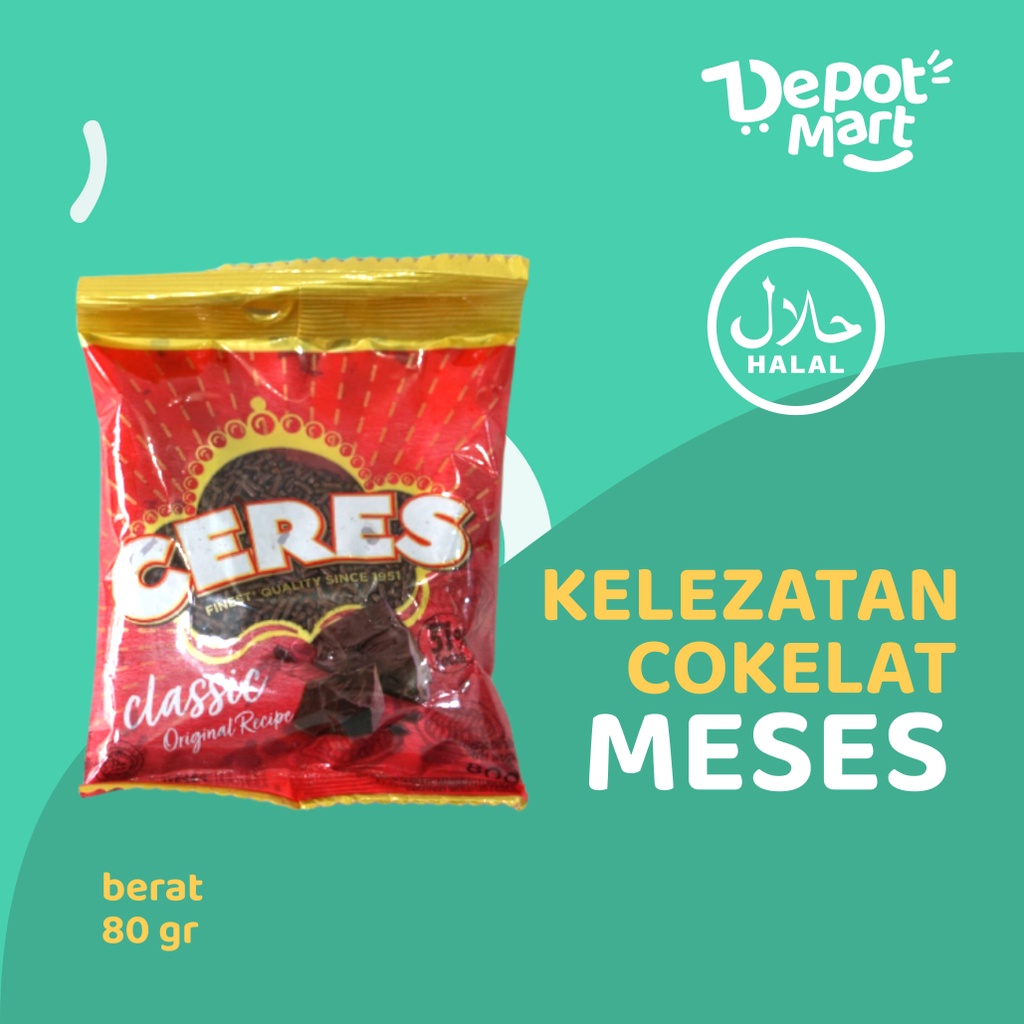 

Ceres Meises 80 Gr Classic / Milk / Festive Coklat - Cokelat 80 Gram