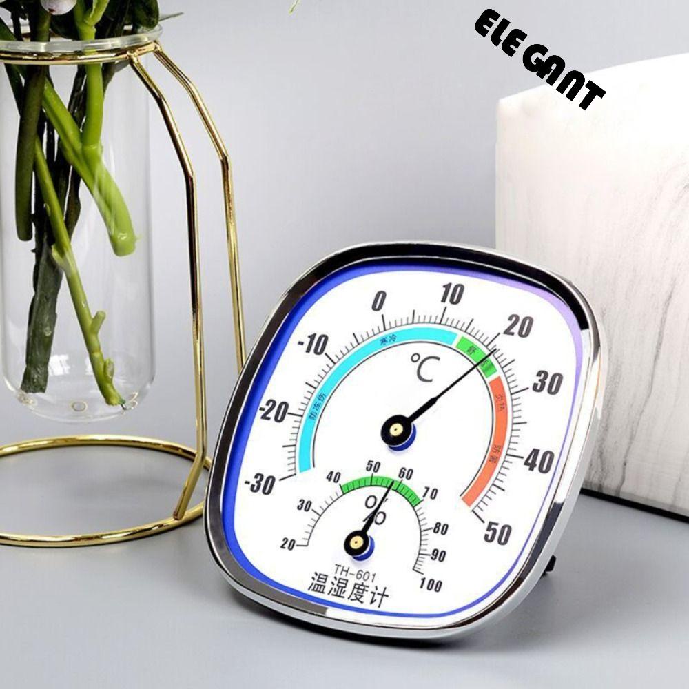 [Elegan] Humidity Gauge Wall Mounted Digital Thermometer Hygrometer Pengukur Kelembaban Sensor Ruangan Hygrometer Hygrometer Gauge Pengukur Kelembaban Suhu