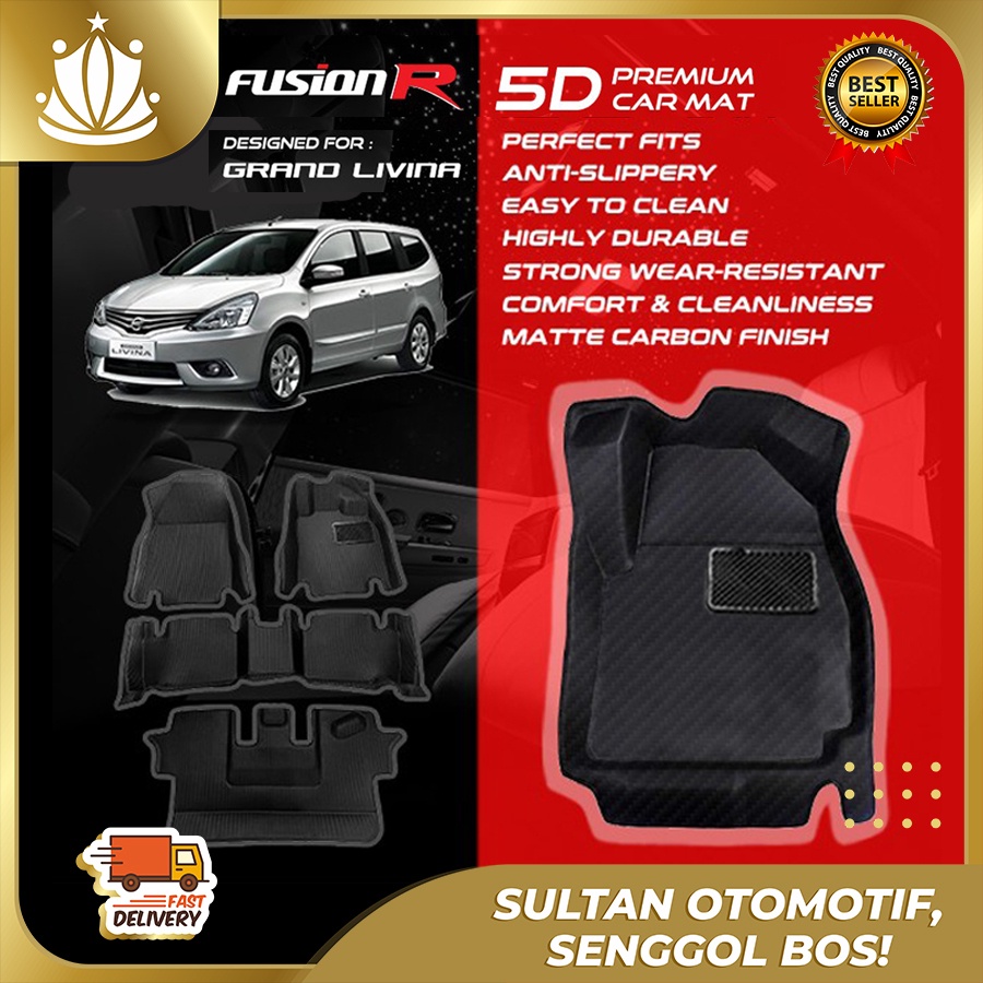 Fusion R Karpet Mobil 5D GRAND LIVINA OLD