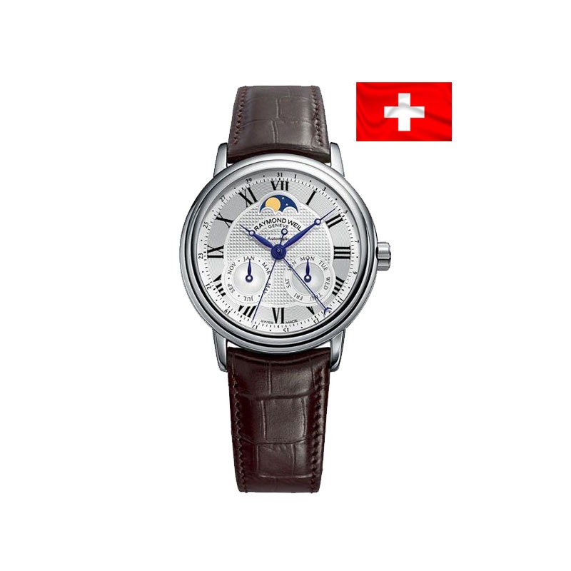 Jam Tangan Pria Automatic Raymond Weil Maestro 2849STC00659