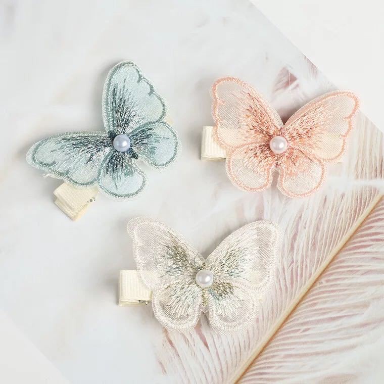 (pimenova) Jepitan Rambut Kupu Kupu Hairclip Butterfly jepit rambut nak kupu