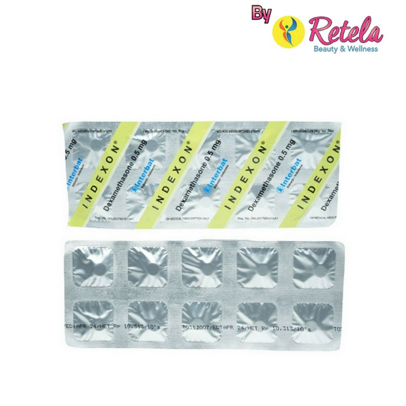 INDEXON 0.5MG 1 STRIP 10 TABLET