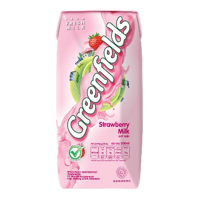 

Greenfields Susu UHT Strawberry 200 ml x 4 pcs