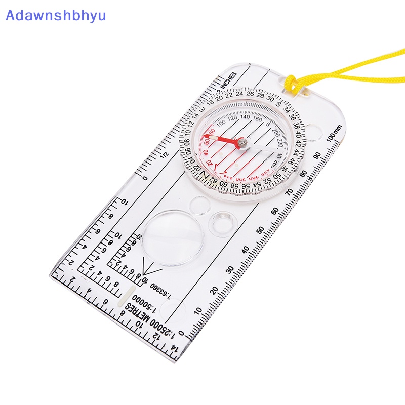 Adhyu Kompas Pembesar Army Pramuka Hiking Camping Boag Map Membaca Orienteering ID
