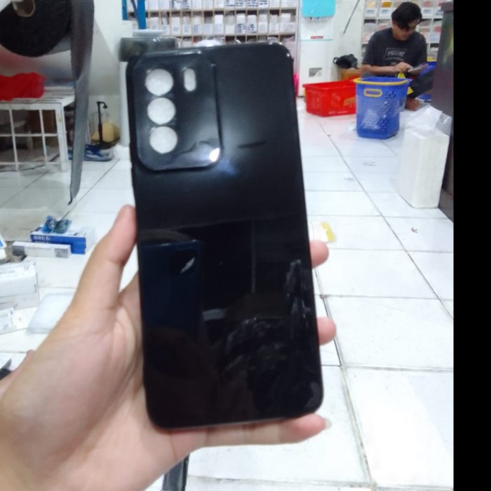 SoftCase Macaron BLACK INFINIX ZERO 5G TPU FULL Lentur Black